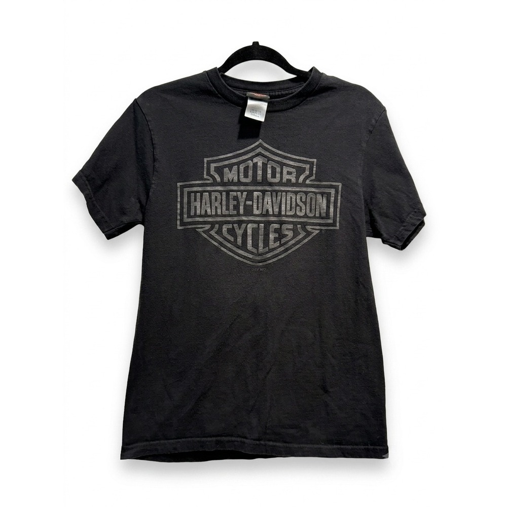 Harley Davidson T-Shirt Small Mens Black Javelina Boerne Texas Graphic Tee 2017